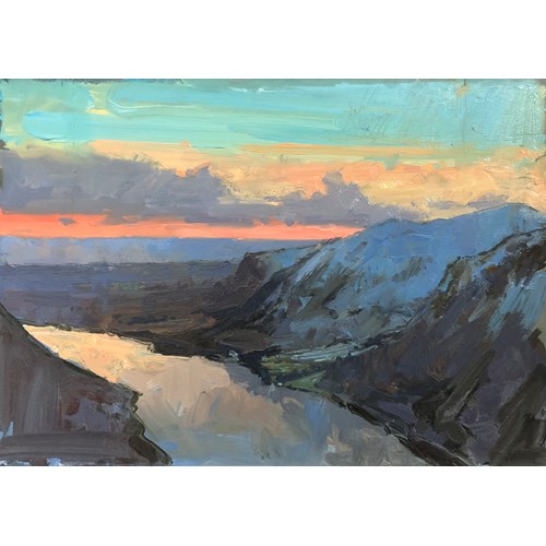 Last light over Wast Water Lake District, 2024